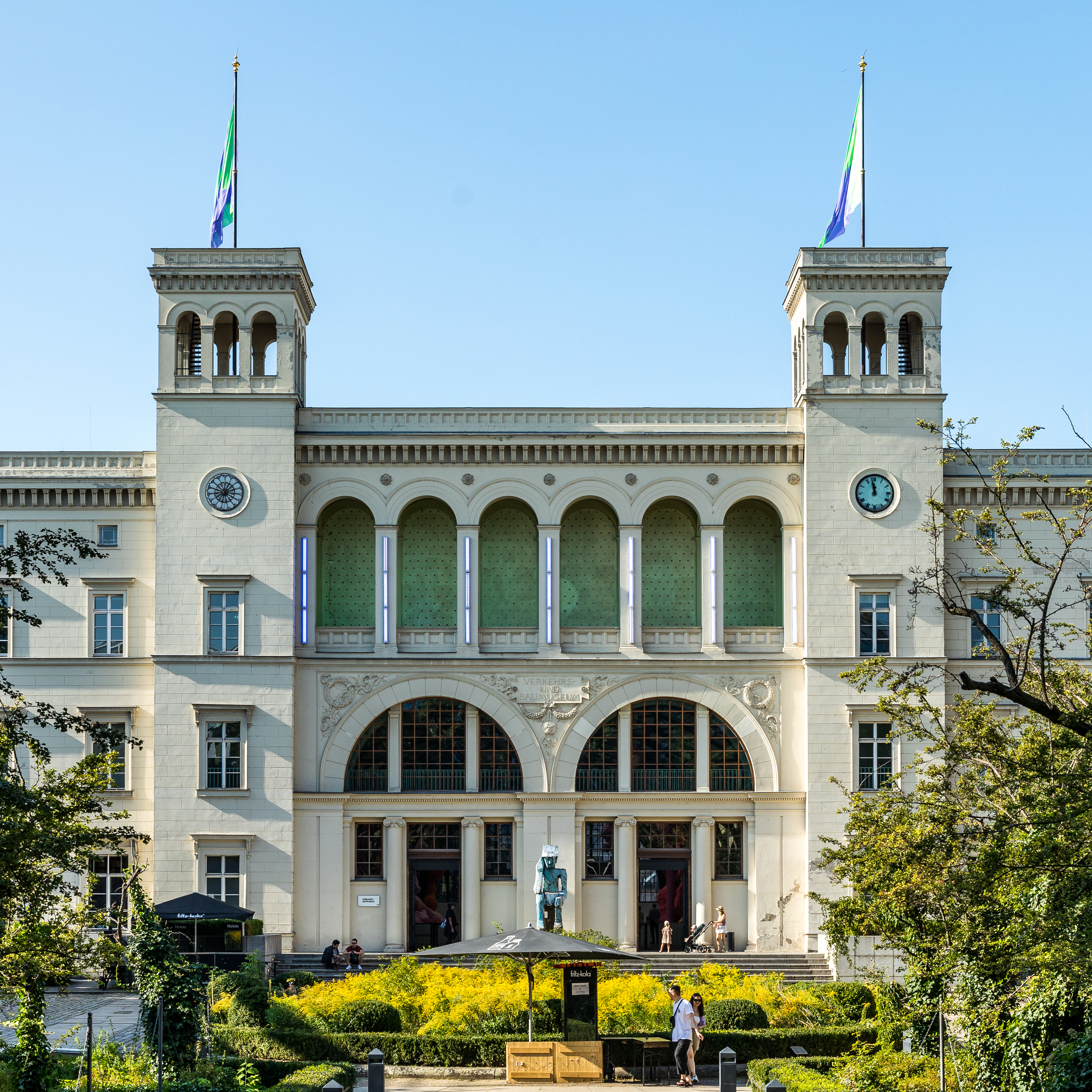 Ingresso dell Hamburger Bahnhof a Berlino