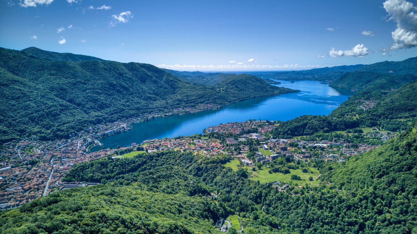 Lago d Orta con Omegna