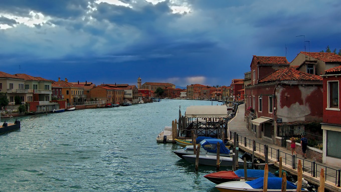 Canal Grande di Murano visto dal Ponte Vivarini