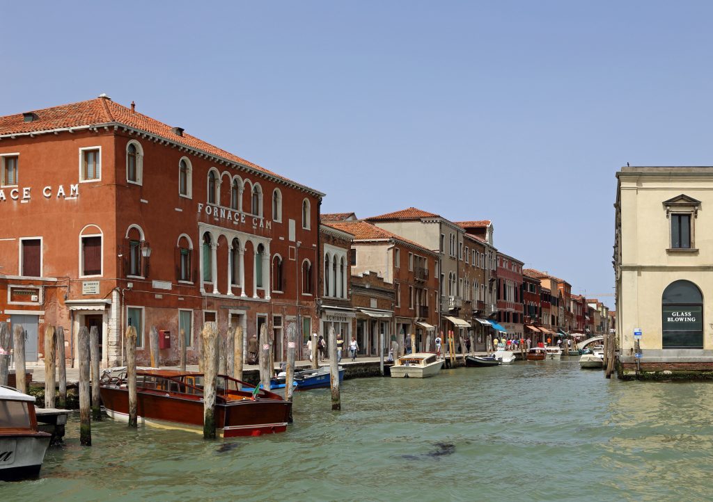 Rio e Fondamenta dei Vetrai a Murano