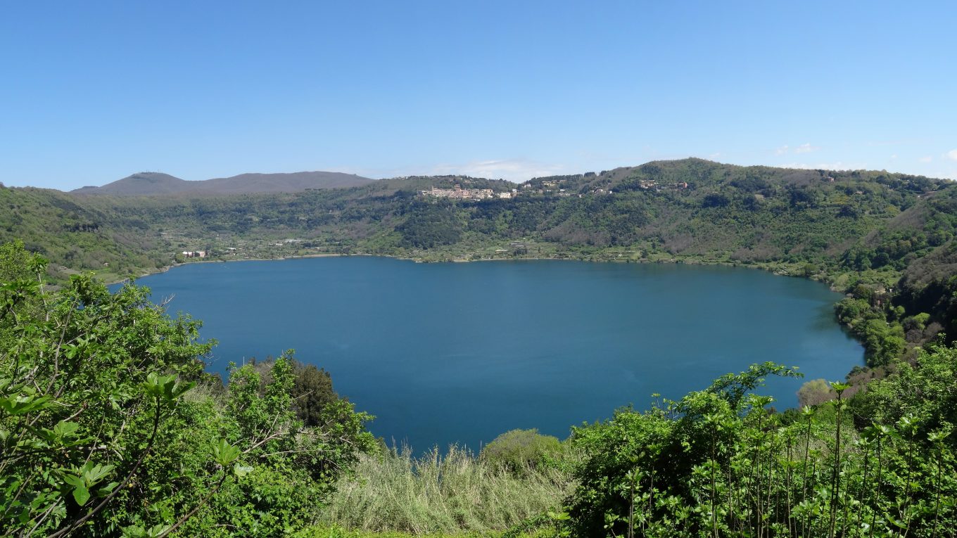 Panoramica del Lago di Nemi