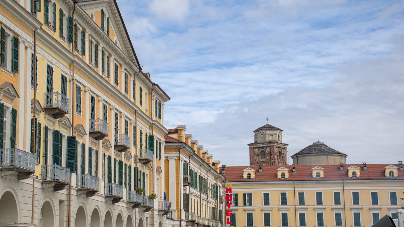 Piazza Galimberti a Cuneo