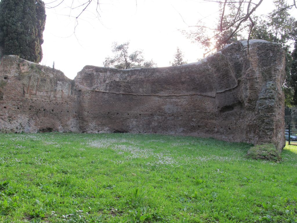 Rovine delle Terme di Traiano a Colle Oppio