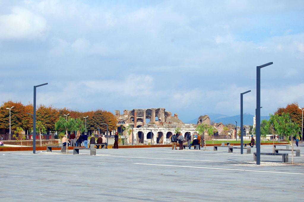 Vista dell’Anfiteatro Campano a Santa Maria Capua Vetere