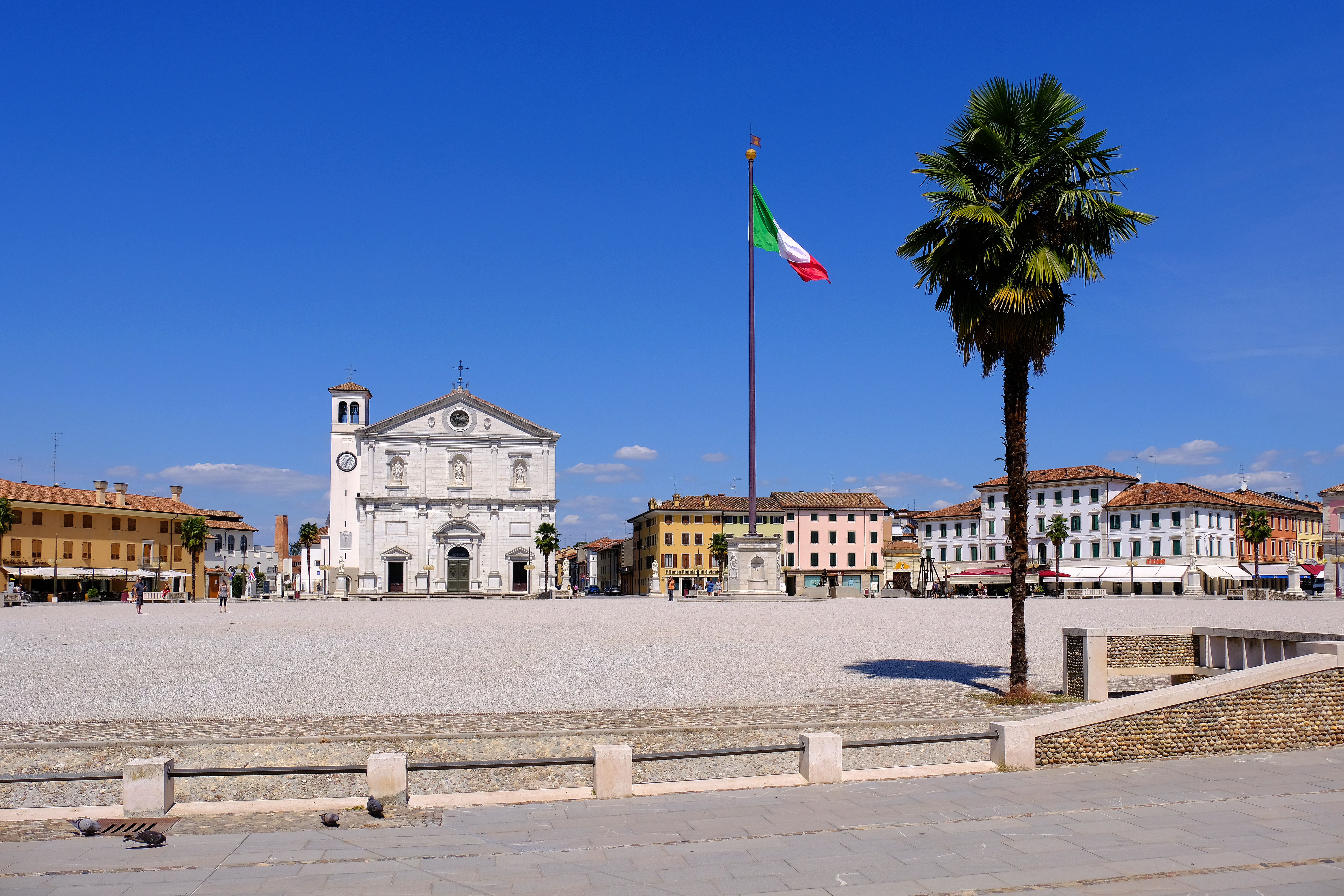 Piazza Grande con il Duomo di Palmanova