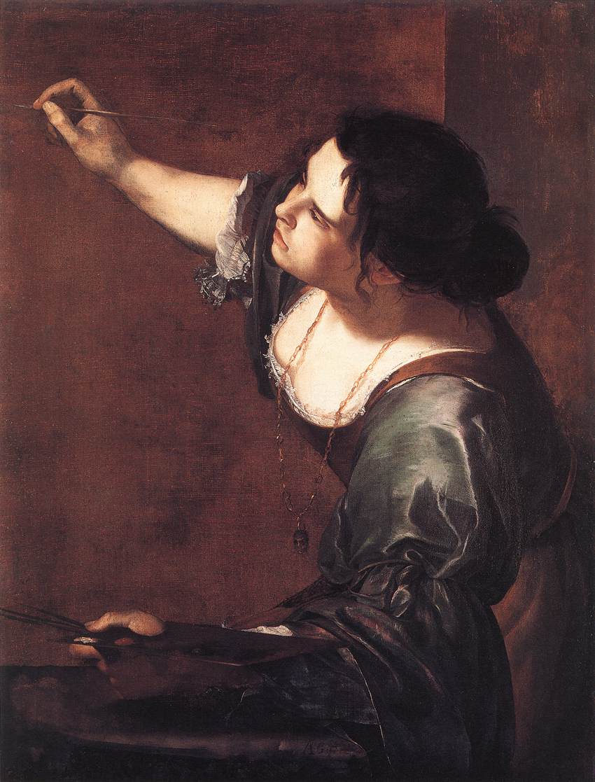 Autoritratto di Artemisia Gentileschi come allegoria della Pittura