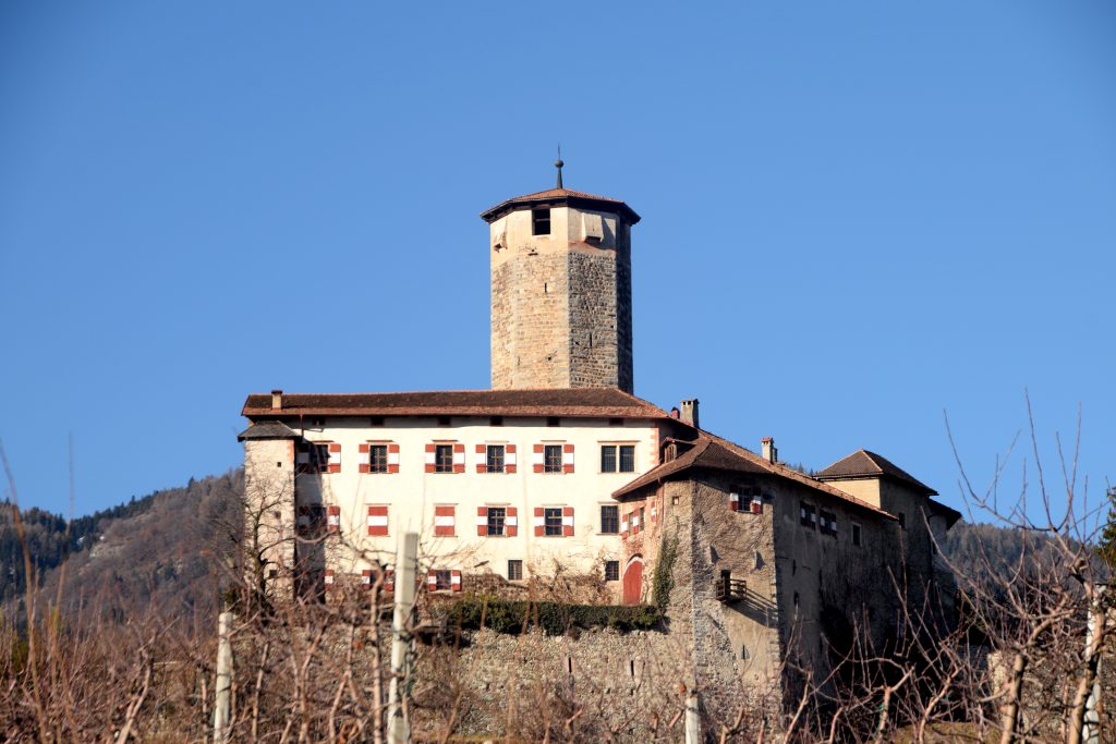 Castel Valer sopra Tassullo in Val di Non