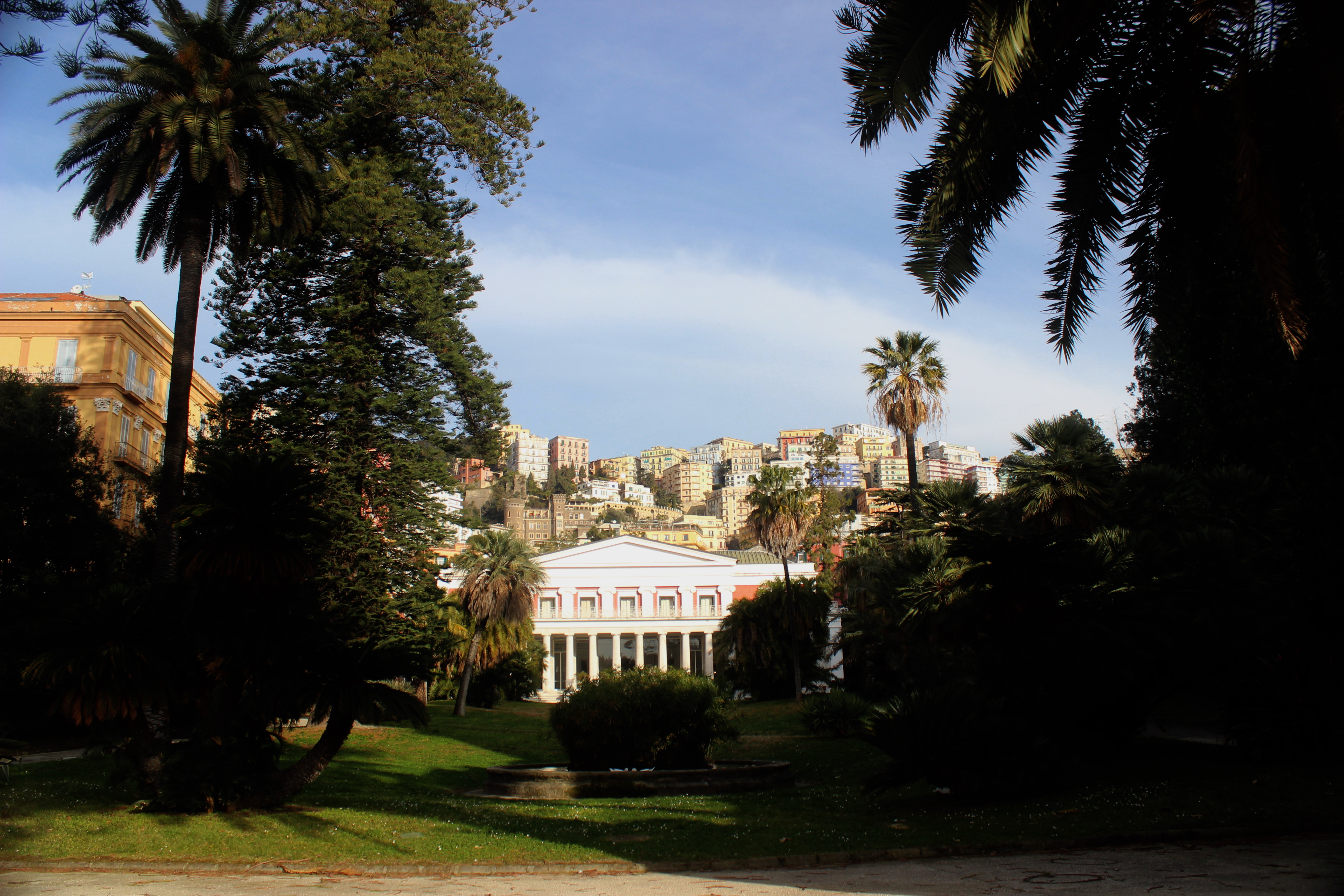 Esterno di Villa Pignatelli a Napoli