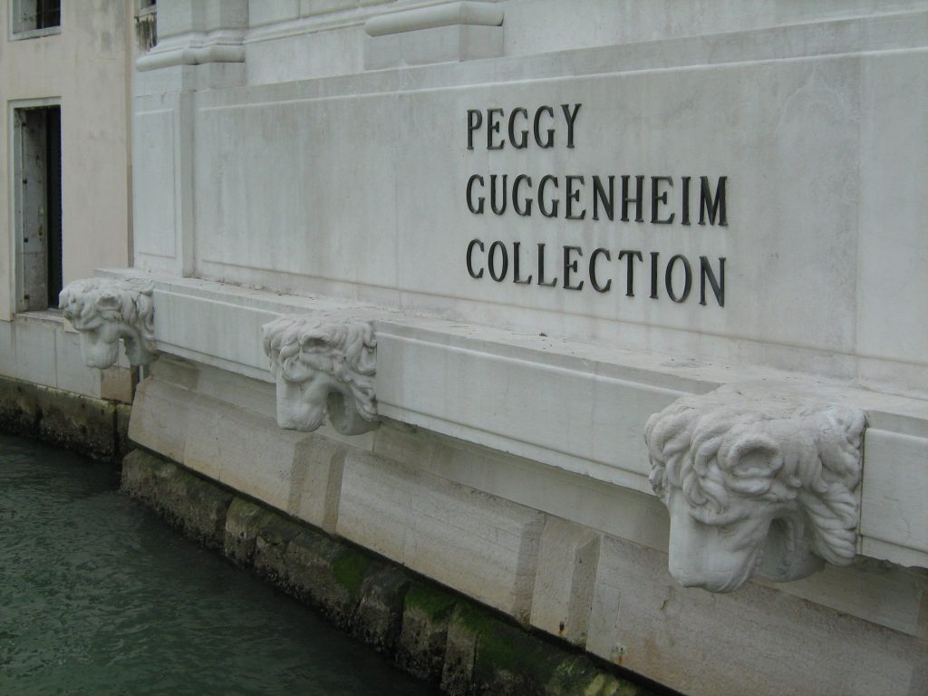 Facciata della Collezione Peggy Guggenheim verso il Canal Grande