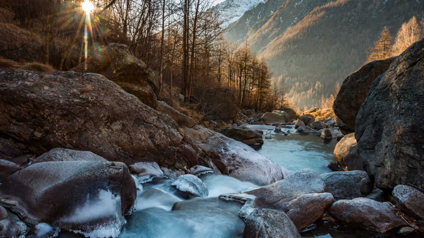 Ruscello a Forzo in Valle Soana