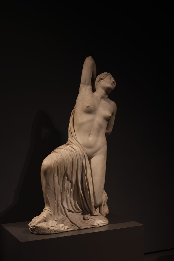 Niobide ferita esposta a Palazzo Massimo, Museo Nazionale Romano