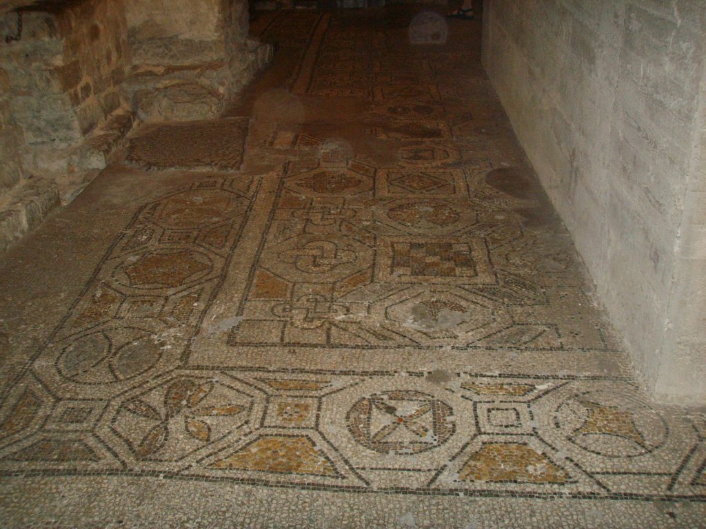 Mosaico paleocristiano di Santa Reparata a Firenze